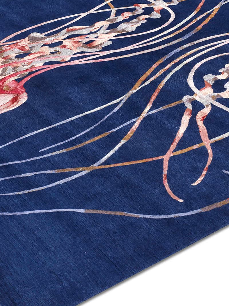 Jellyfish Handmade Luxury Rug
