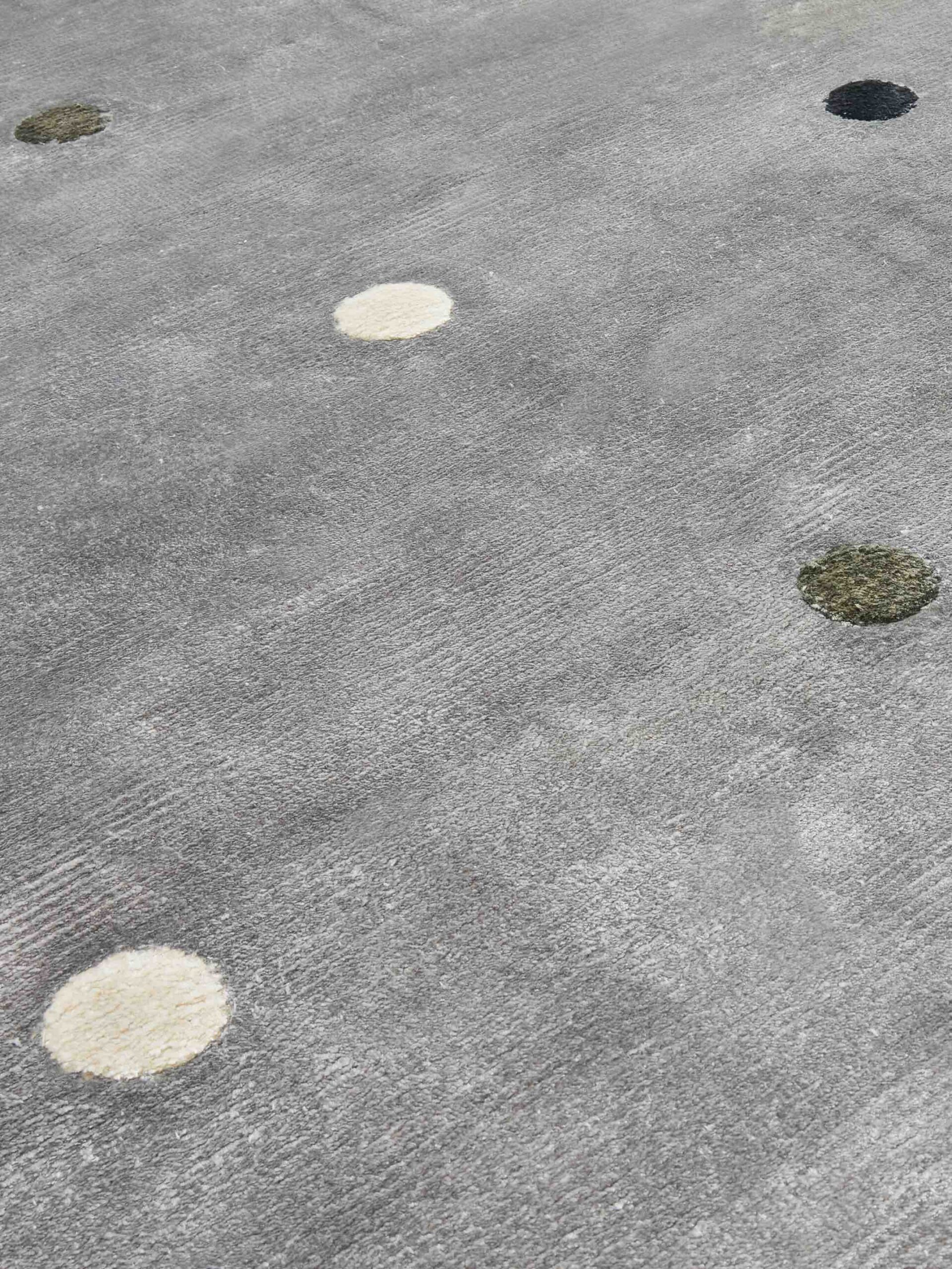 Punti Grey Mix Handmade Rug