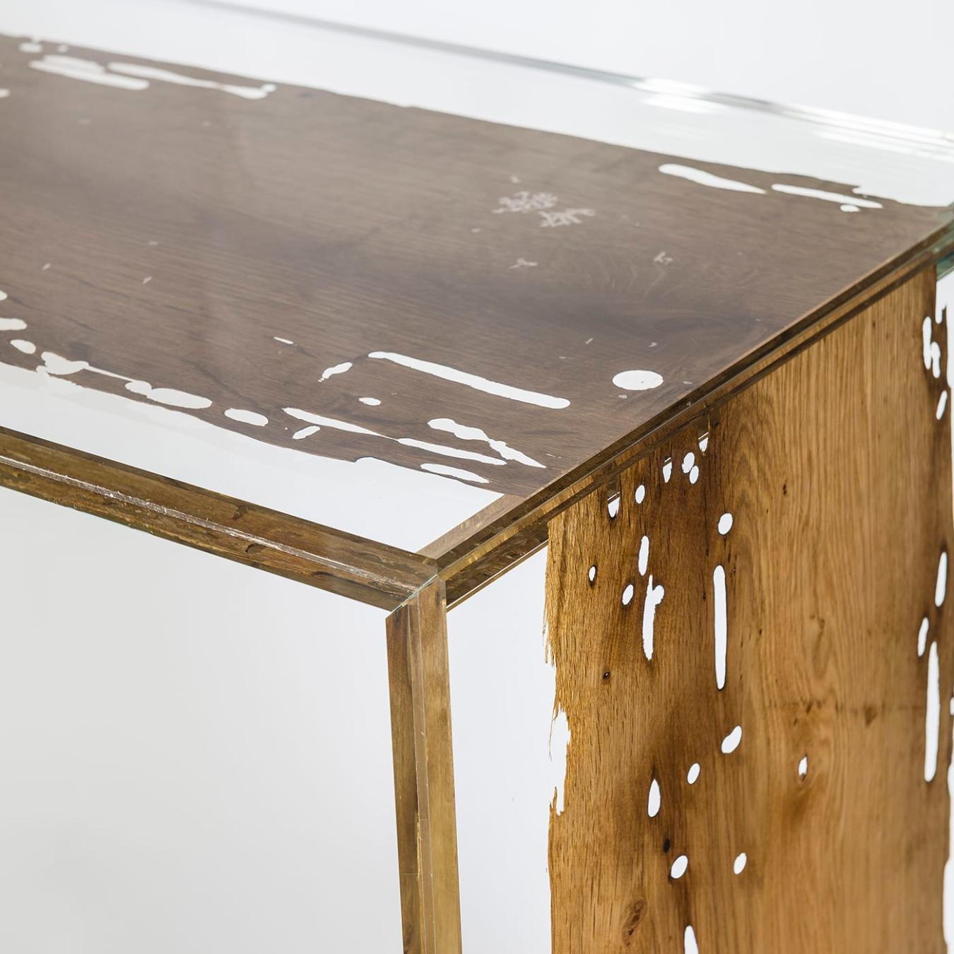 Venezia Artisan Glass Console