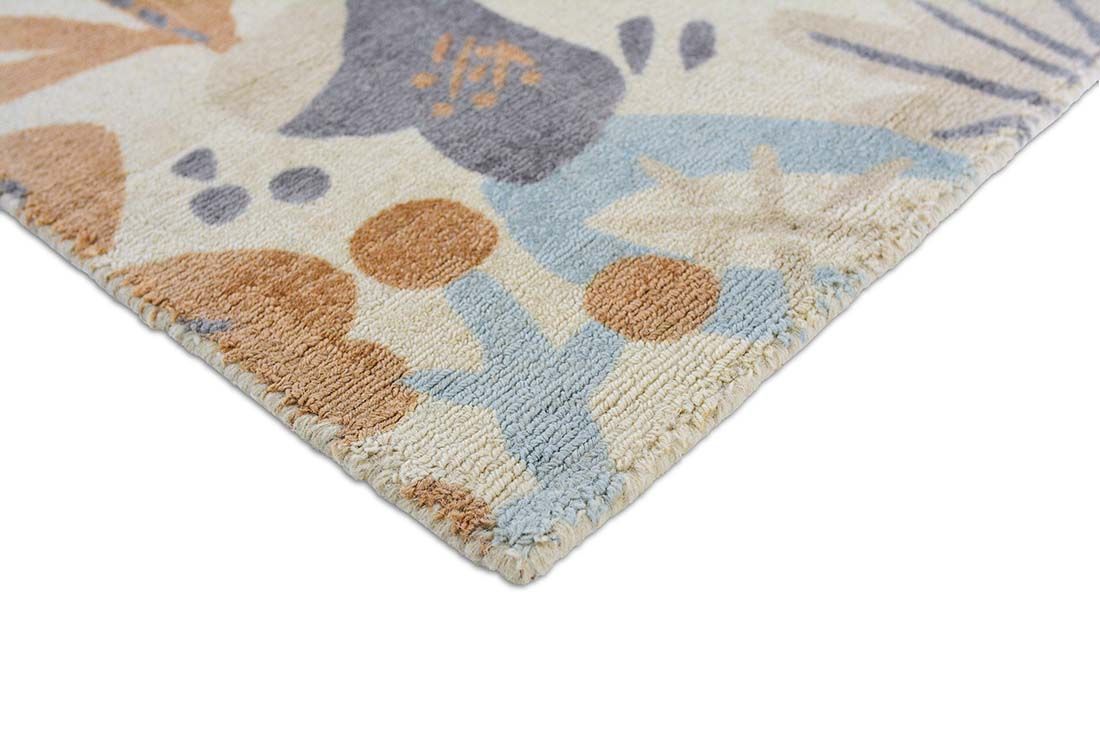 Nature Multi Handwoven NZ Wool Rug