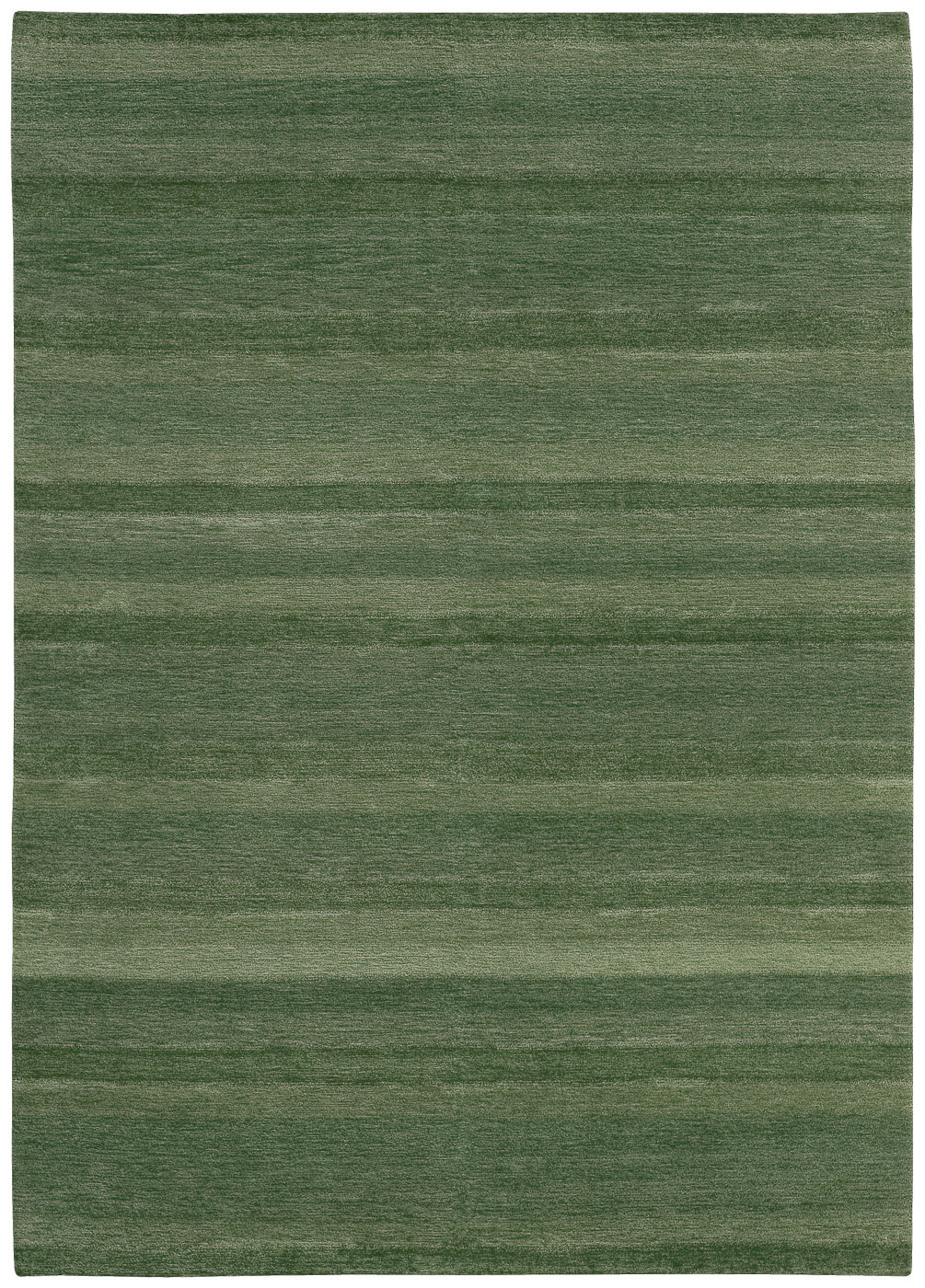 Hand-woven Green Stripes Luxury Rug | Size: 300 x 400 cm