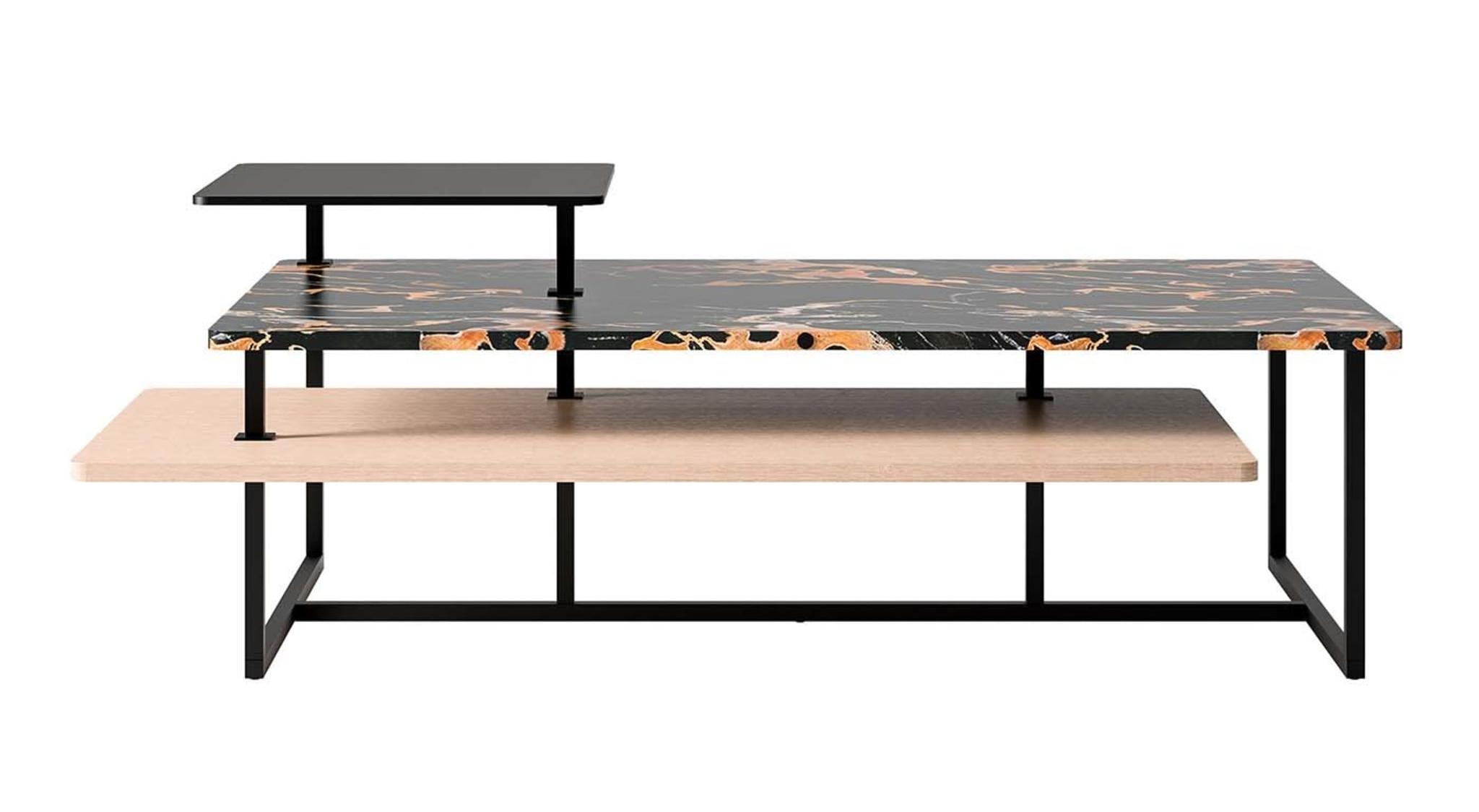 Triple-Layer Luxurious Coffee Table