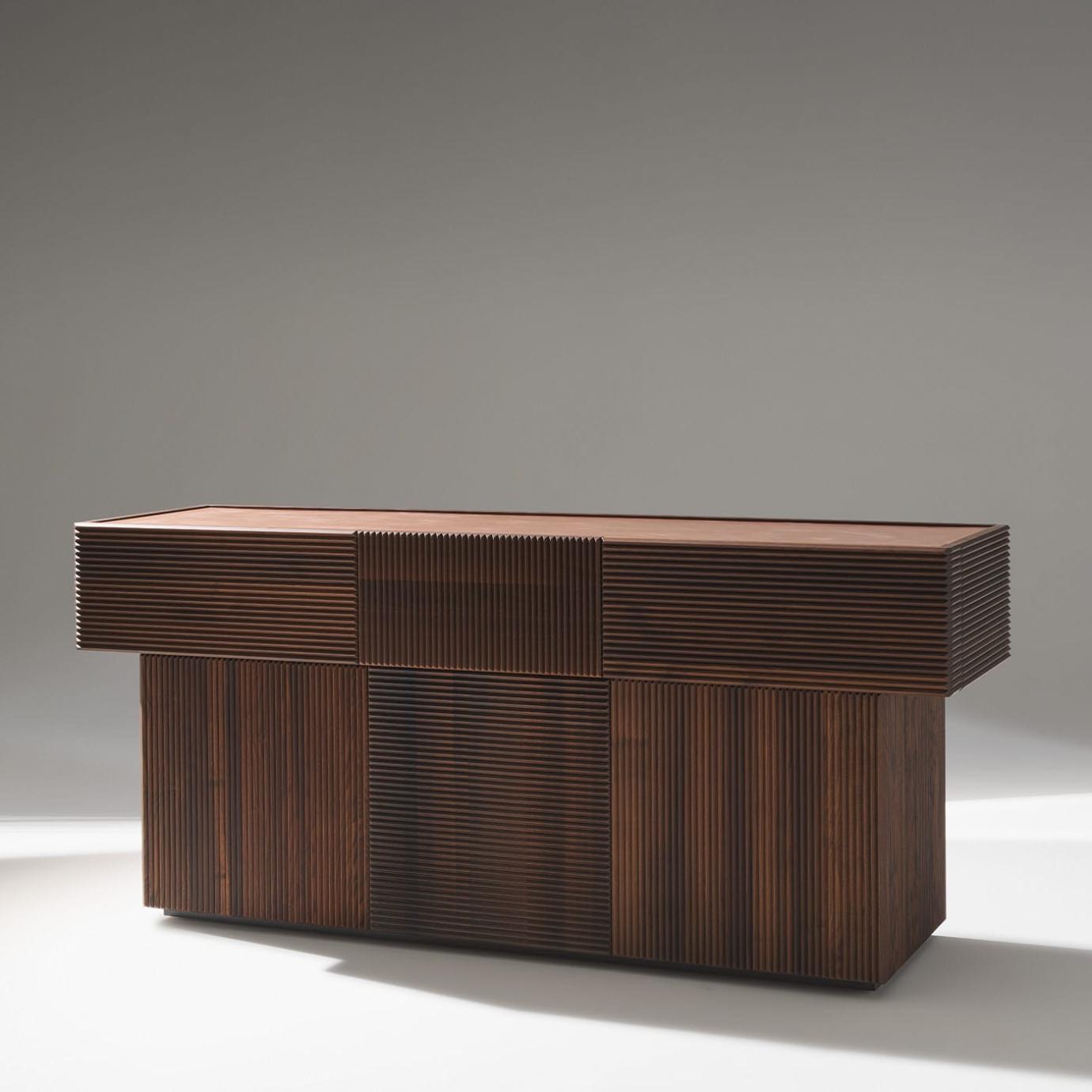 Ash Wood Sideboard