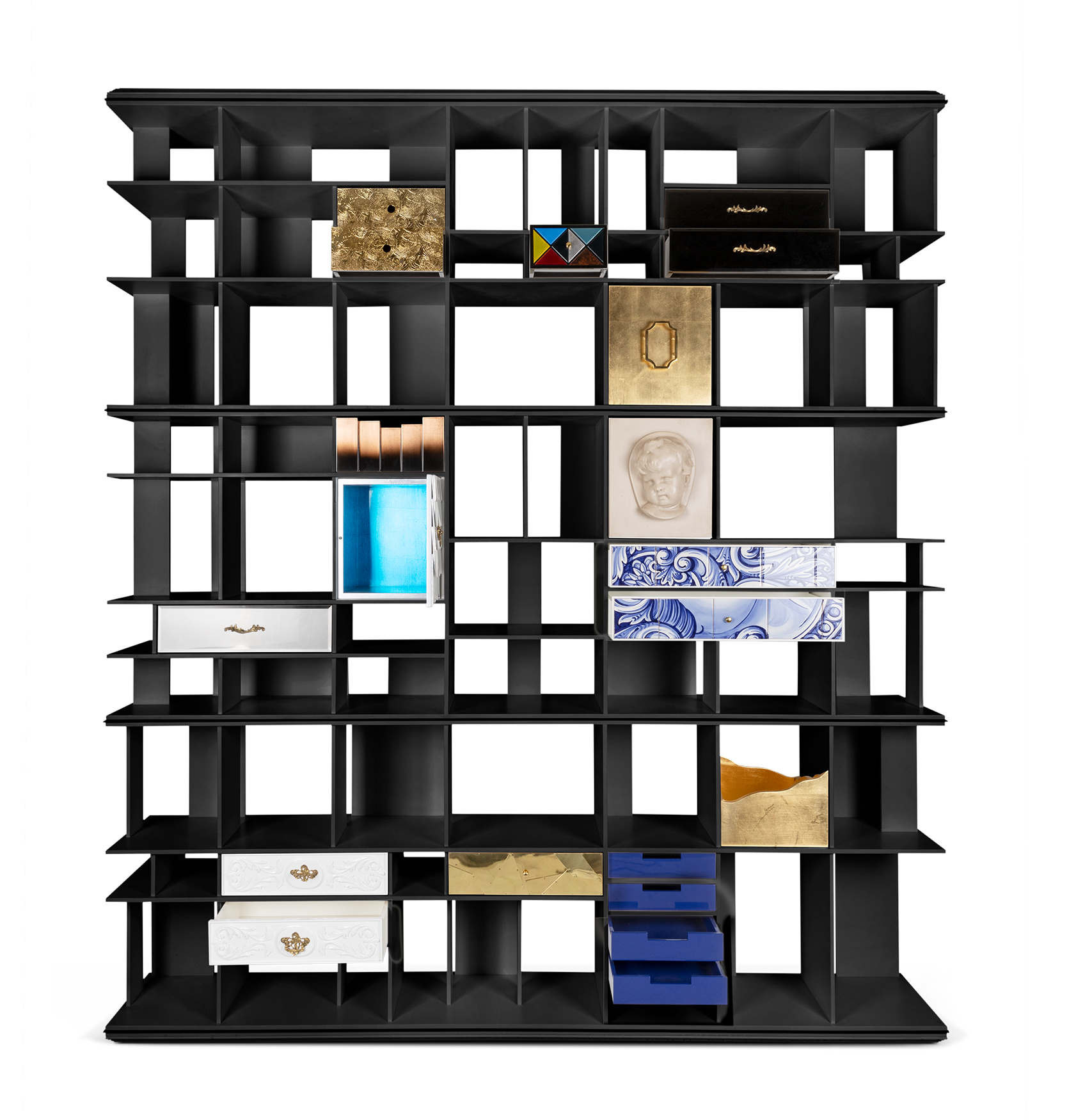 Curator Black Classic Bookcase