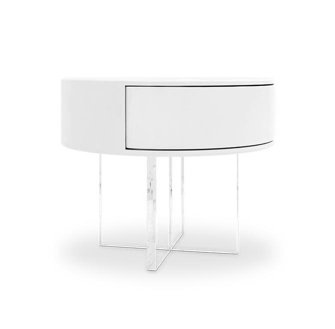 Nimbus White Nightstand