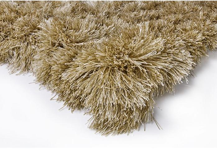 Plain Shaggy Beige Rug | Size: 140 x 200 cm