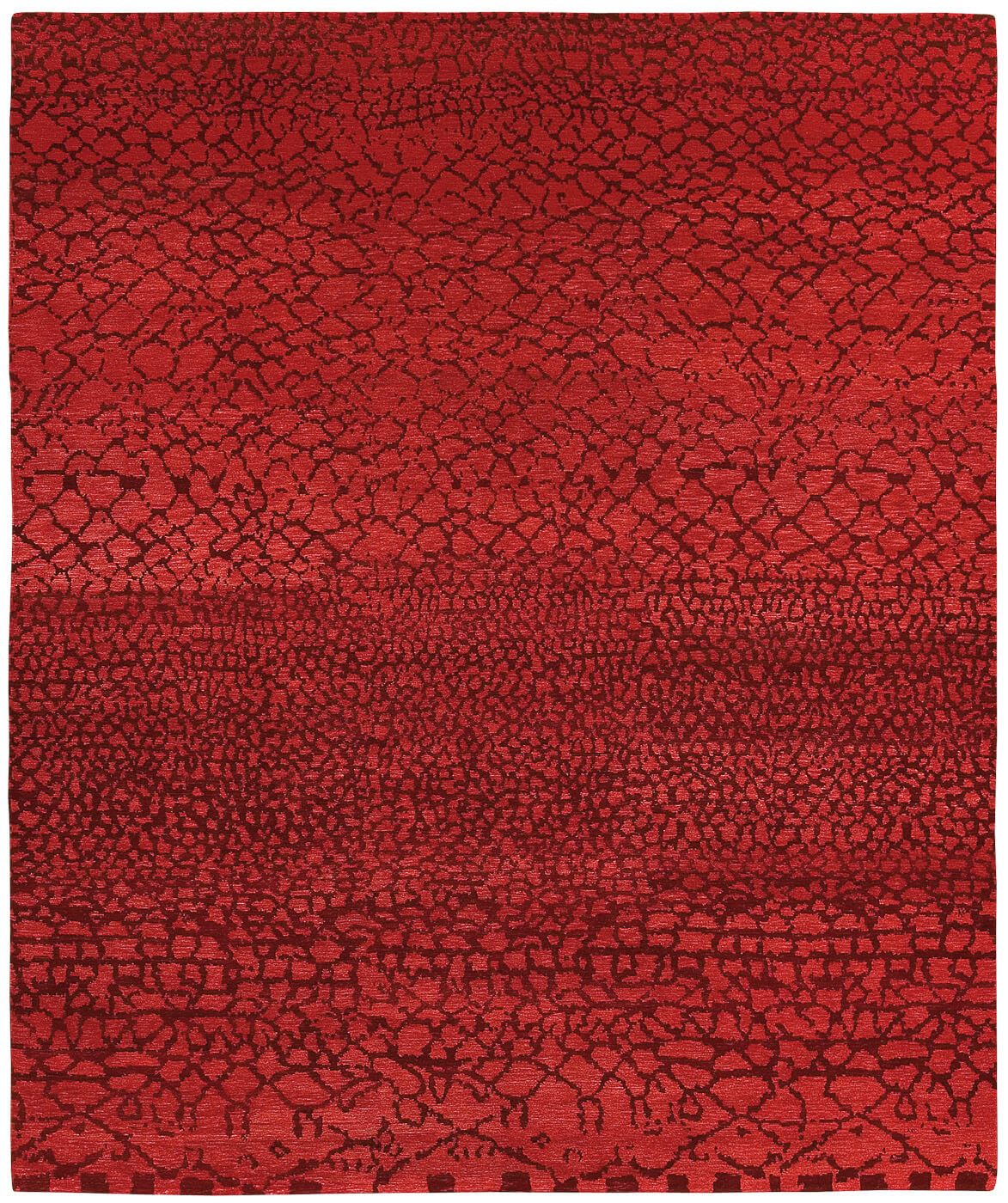 Hand-woven Red Luxury Rug ☞ Size: 200 x 300 cm