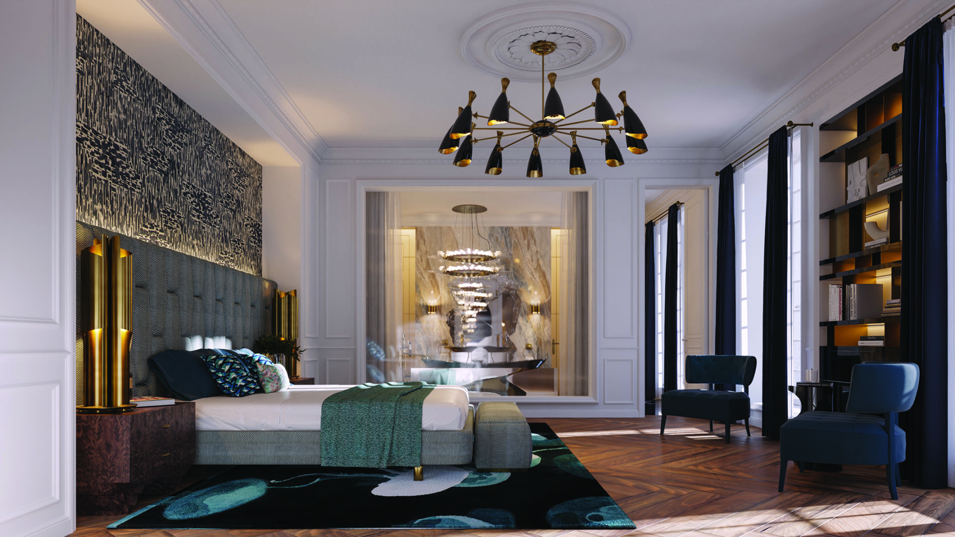 Regal Circle Round Suspension Lamp - 5
