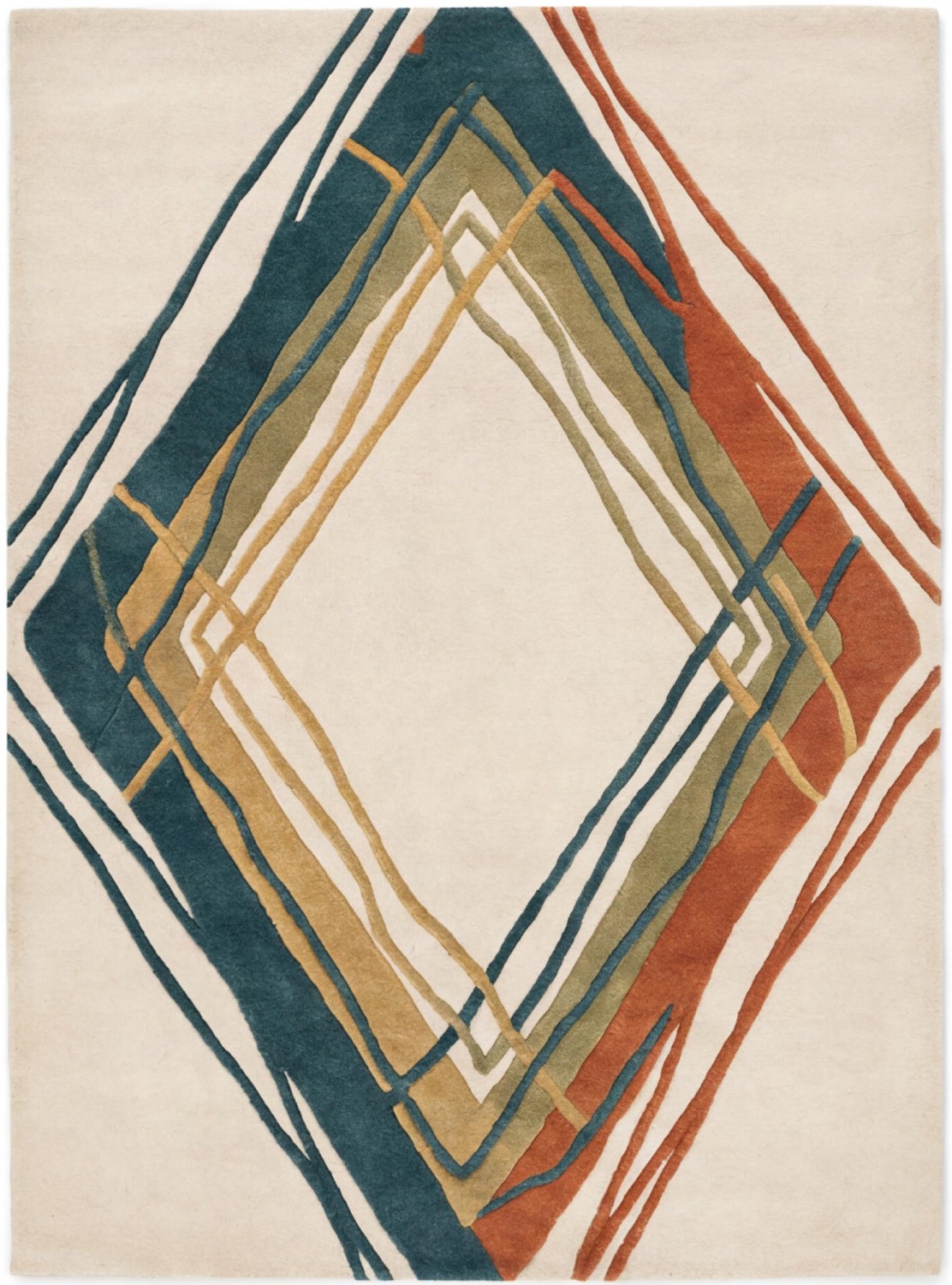 Diamond Frame Luxury Rug