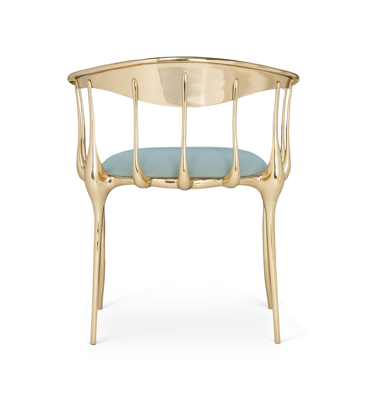 Light Blue Designer Luxe Chair