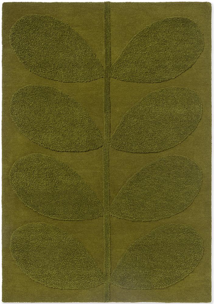Solid Designer Green Rug | Size: 160 x 230 cm