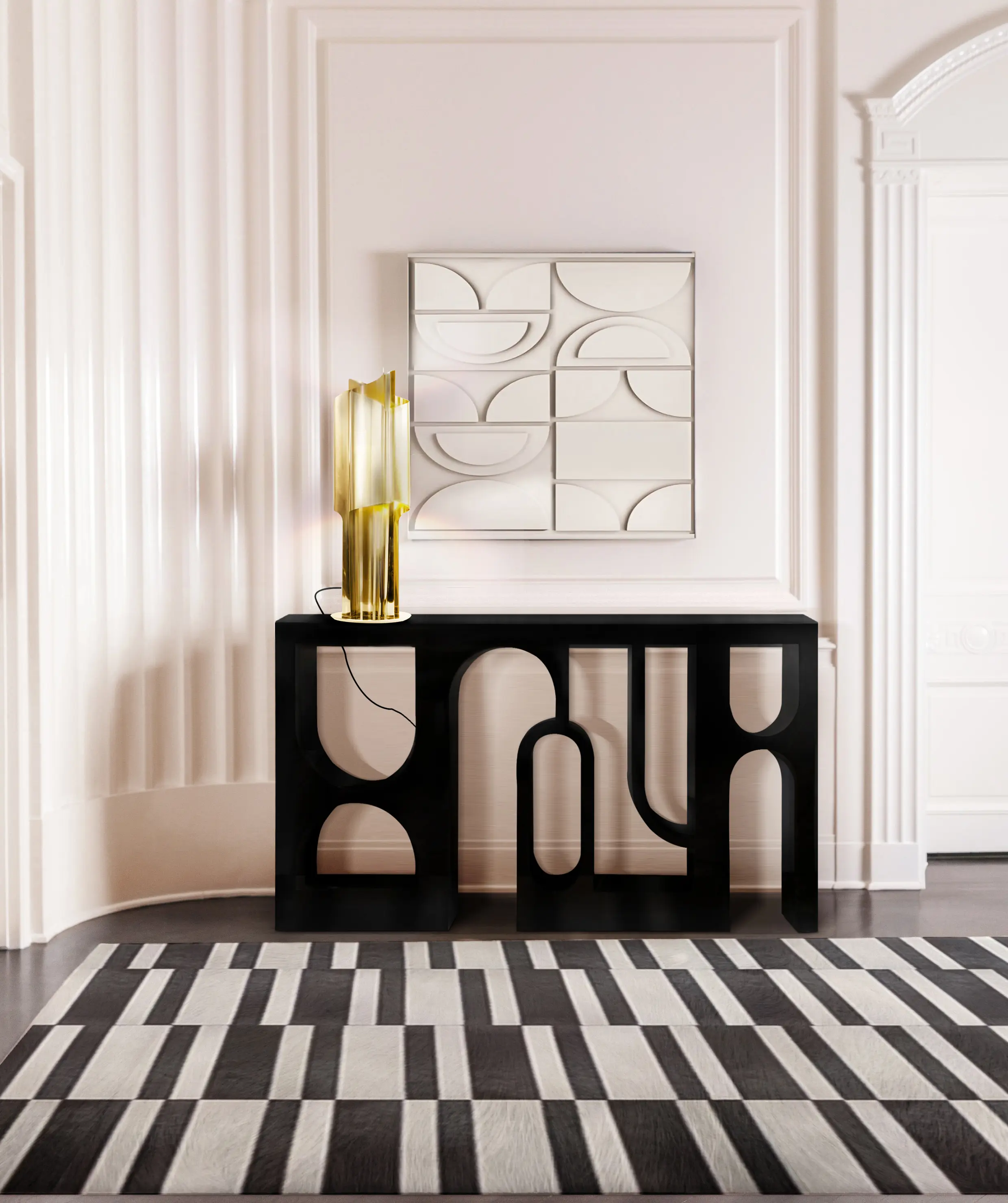 Glossy Black Premium Refined Console