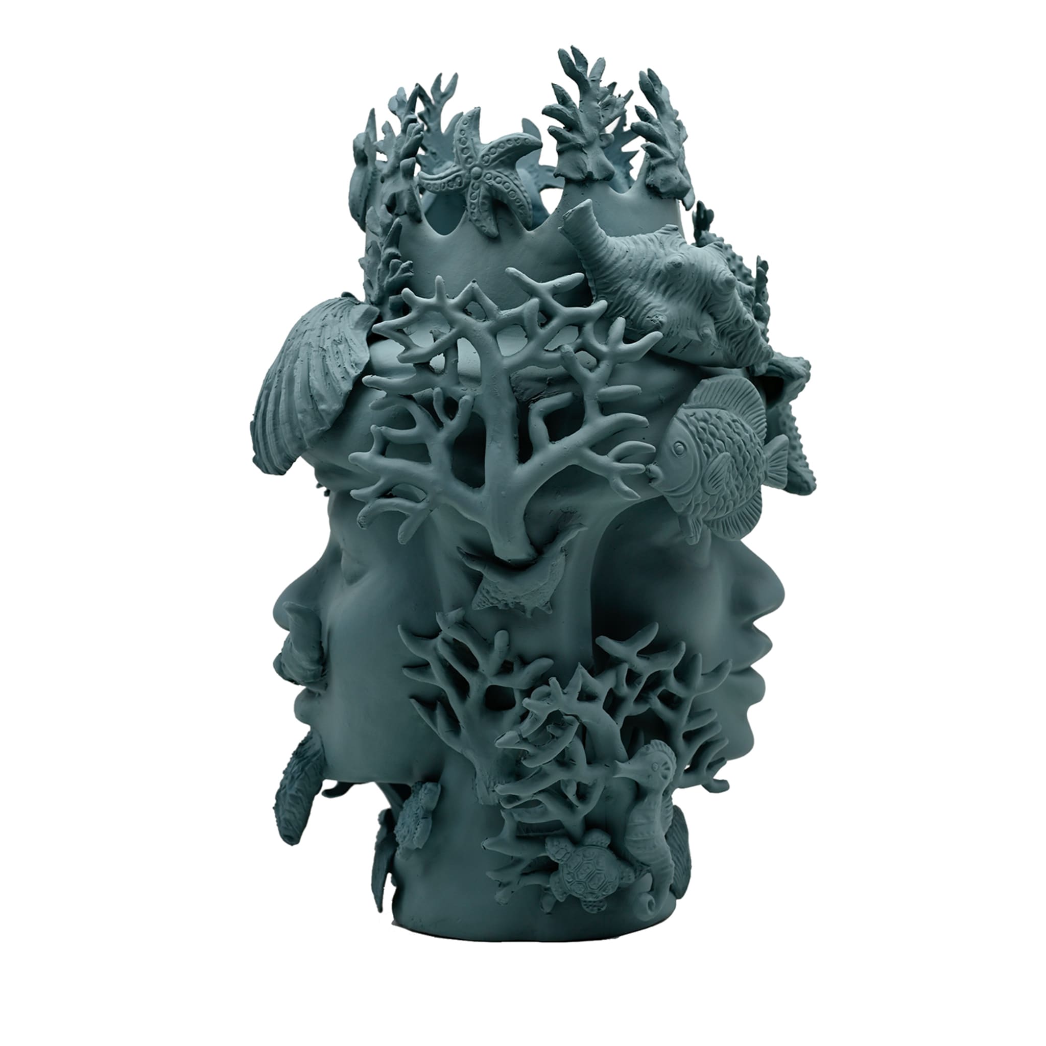 Timeless Moor's Head Sculpture
