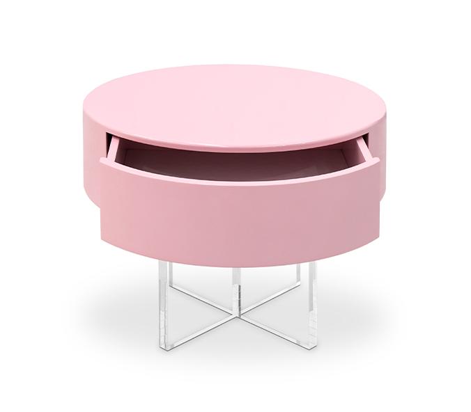 Nimbus Pink Nightstand