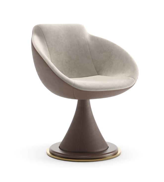Shell Designer Swivel Chair