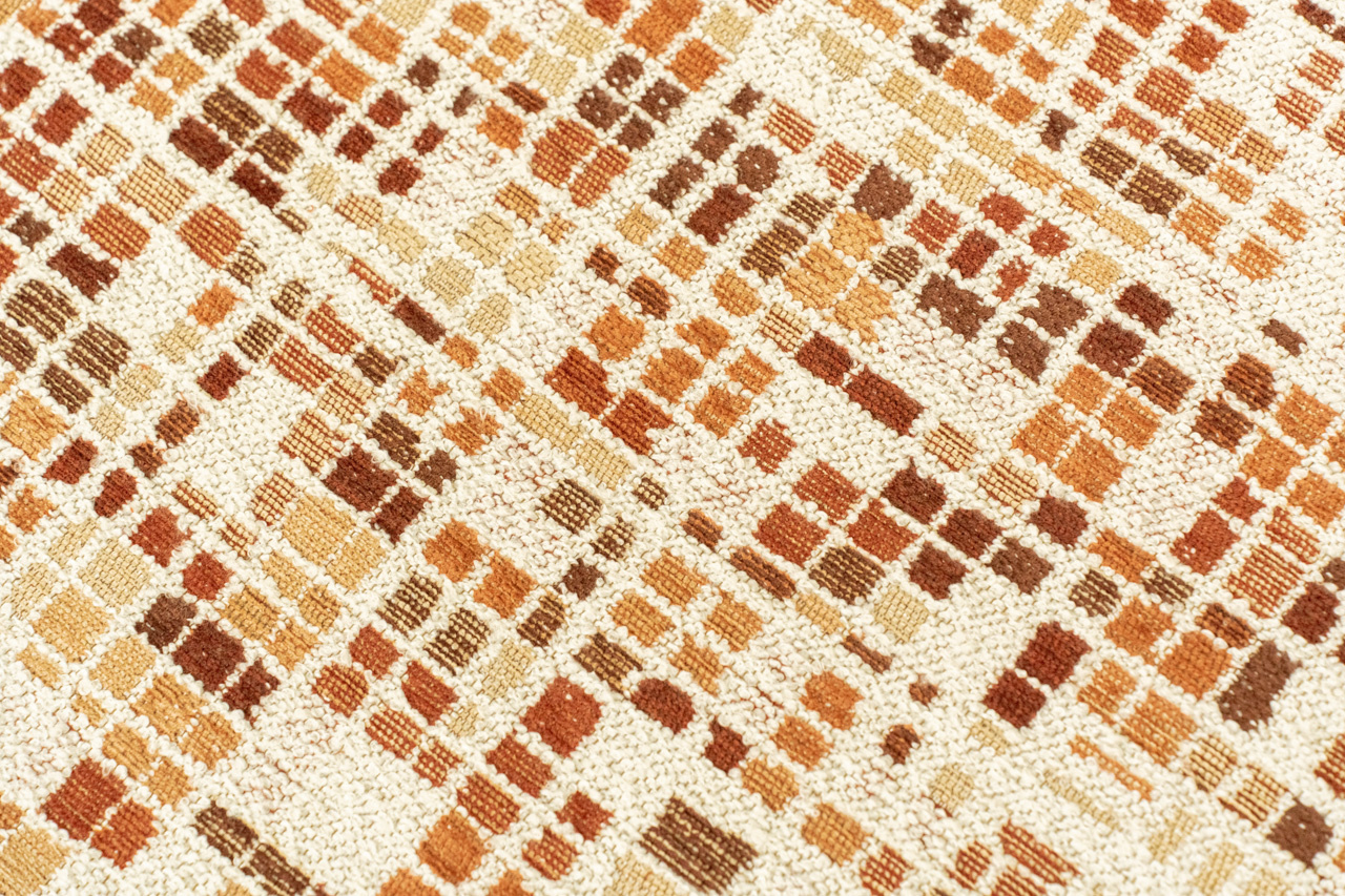 Pumpkin Jacquard Wilton Rug