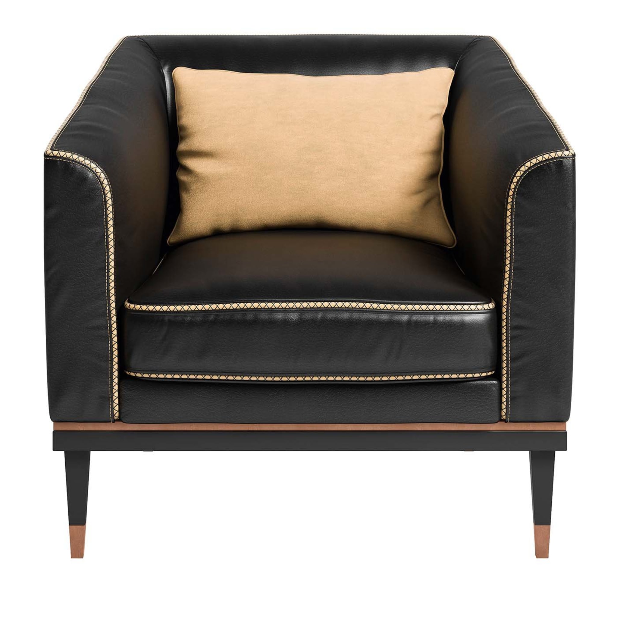 Black Leater Armchair