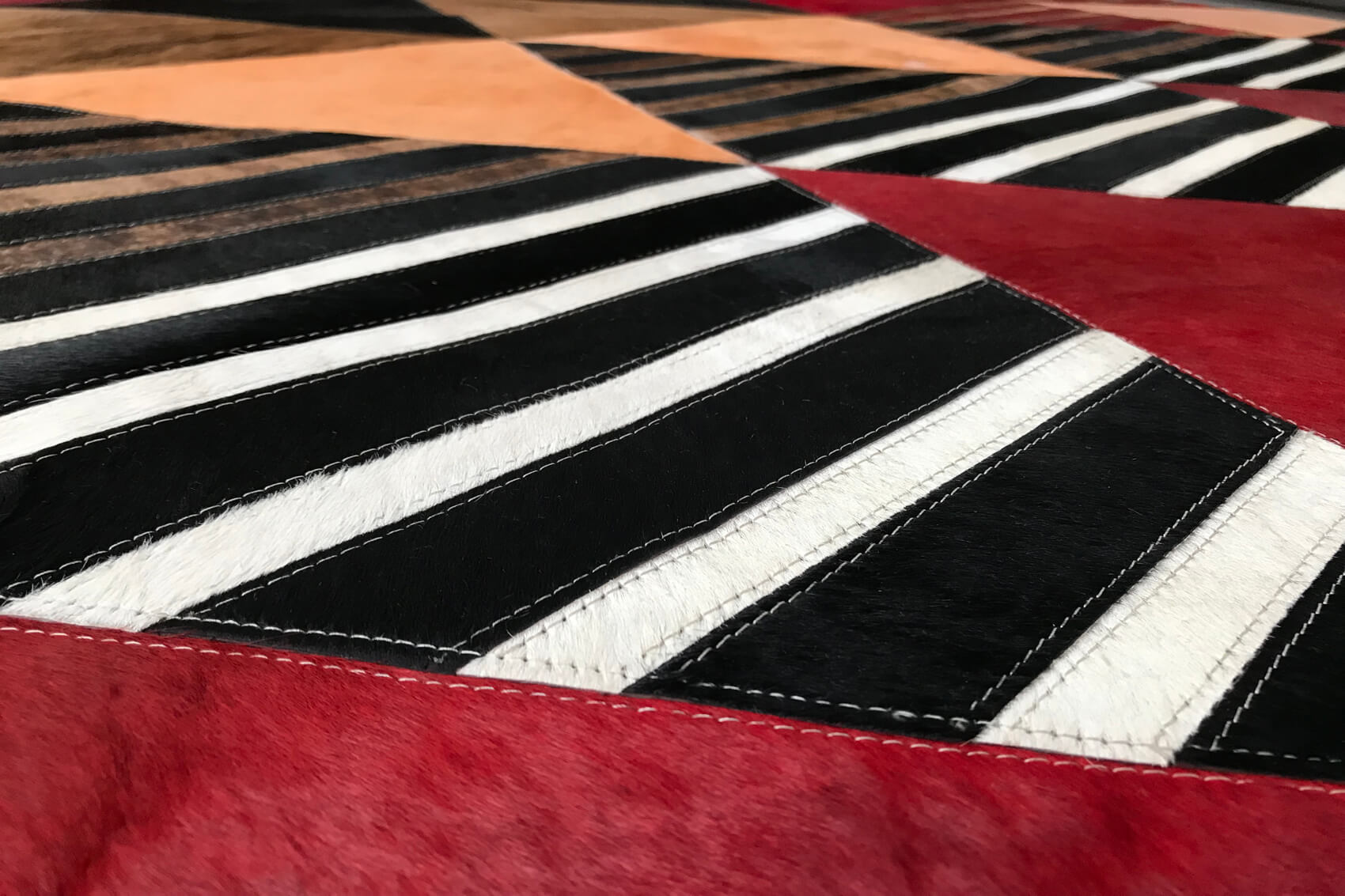 Jones Cowhide Rug by Serge Lesage