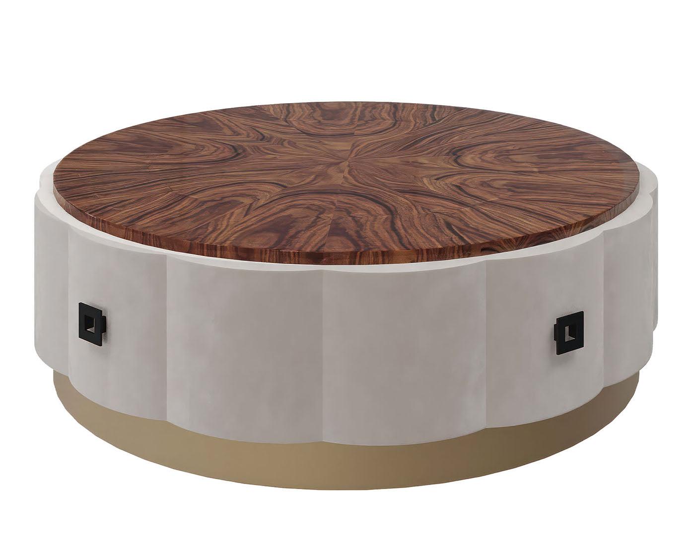 Oscar Brown Handcrafted Side Table