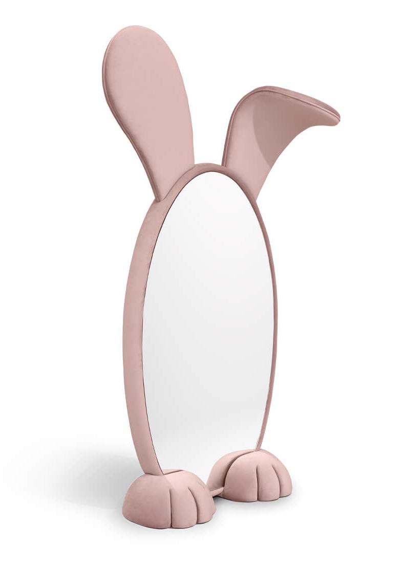 Bunny Pink Floor Mirror