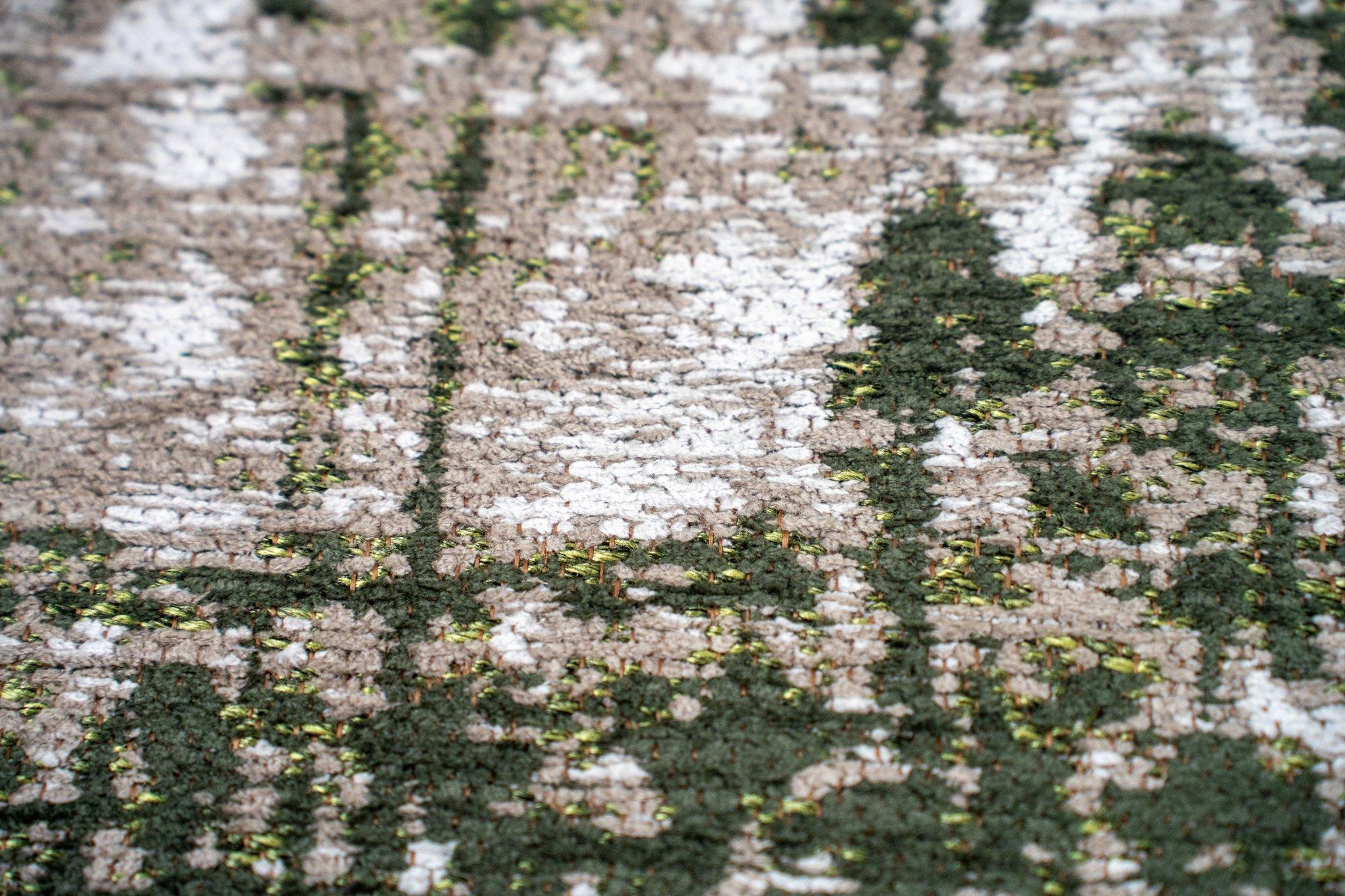 Eco-Friendly Green Round Rug | Size: Ø 240 cm