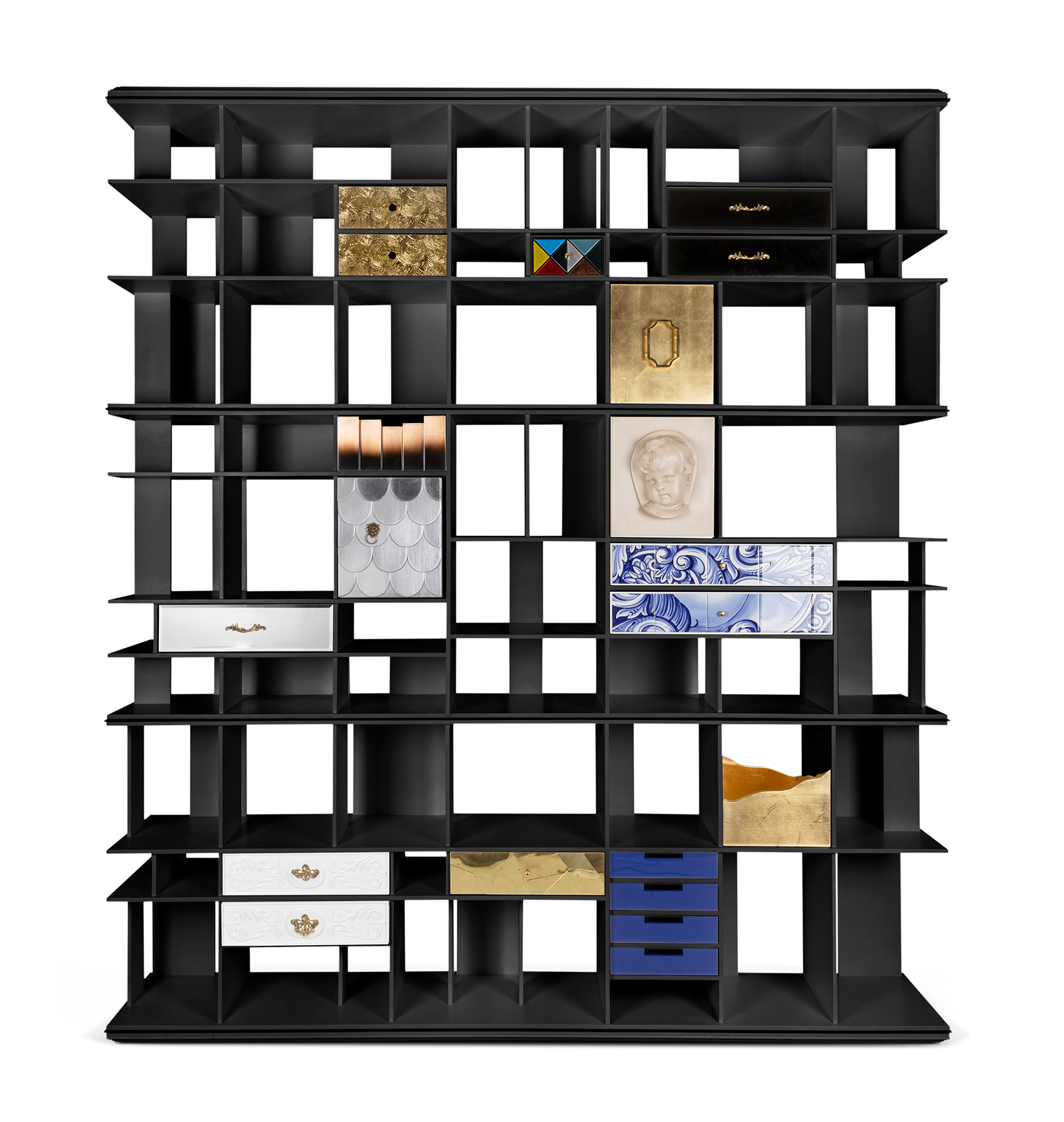 Curator Black Classic Bookcase
