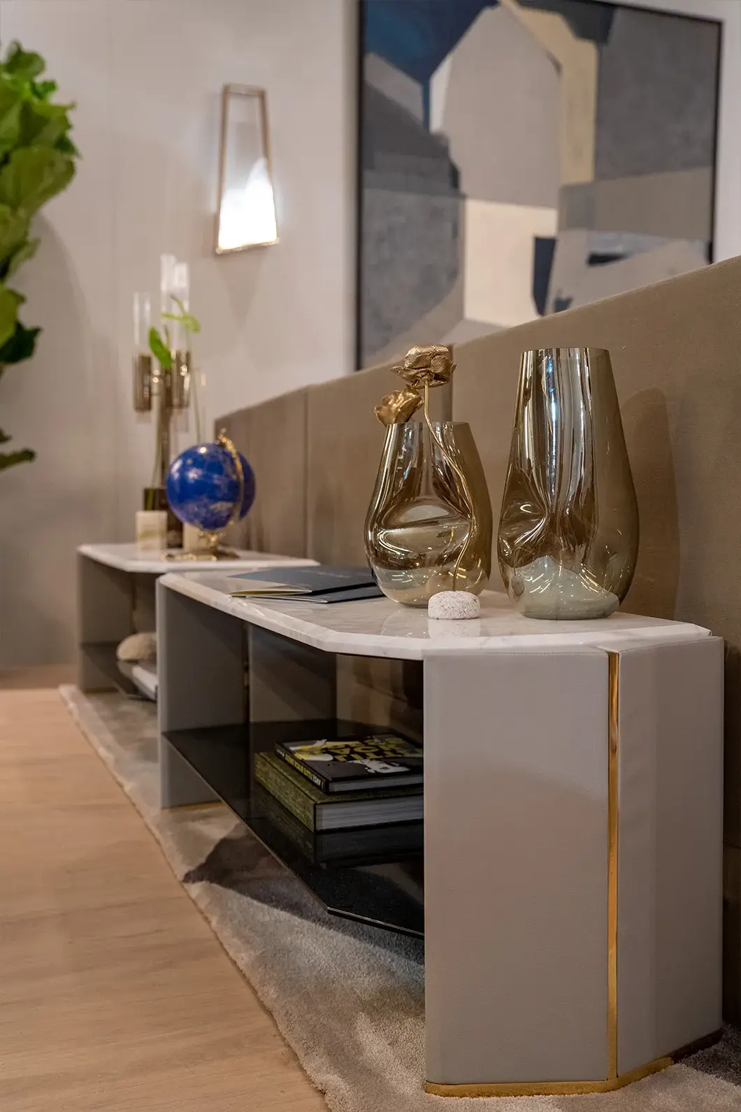 Zenith Long Side Table - 3