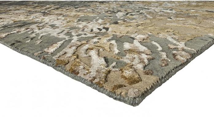 Hand-Knotted Abstract Luxury Rug