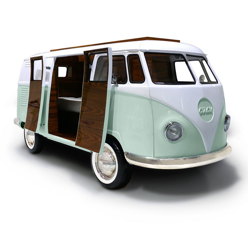 Caravan Green Bedroom Set