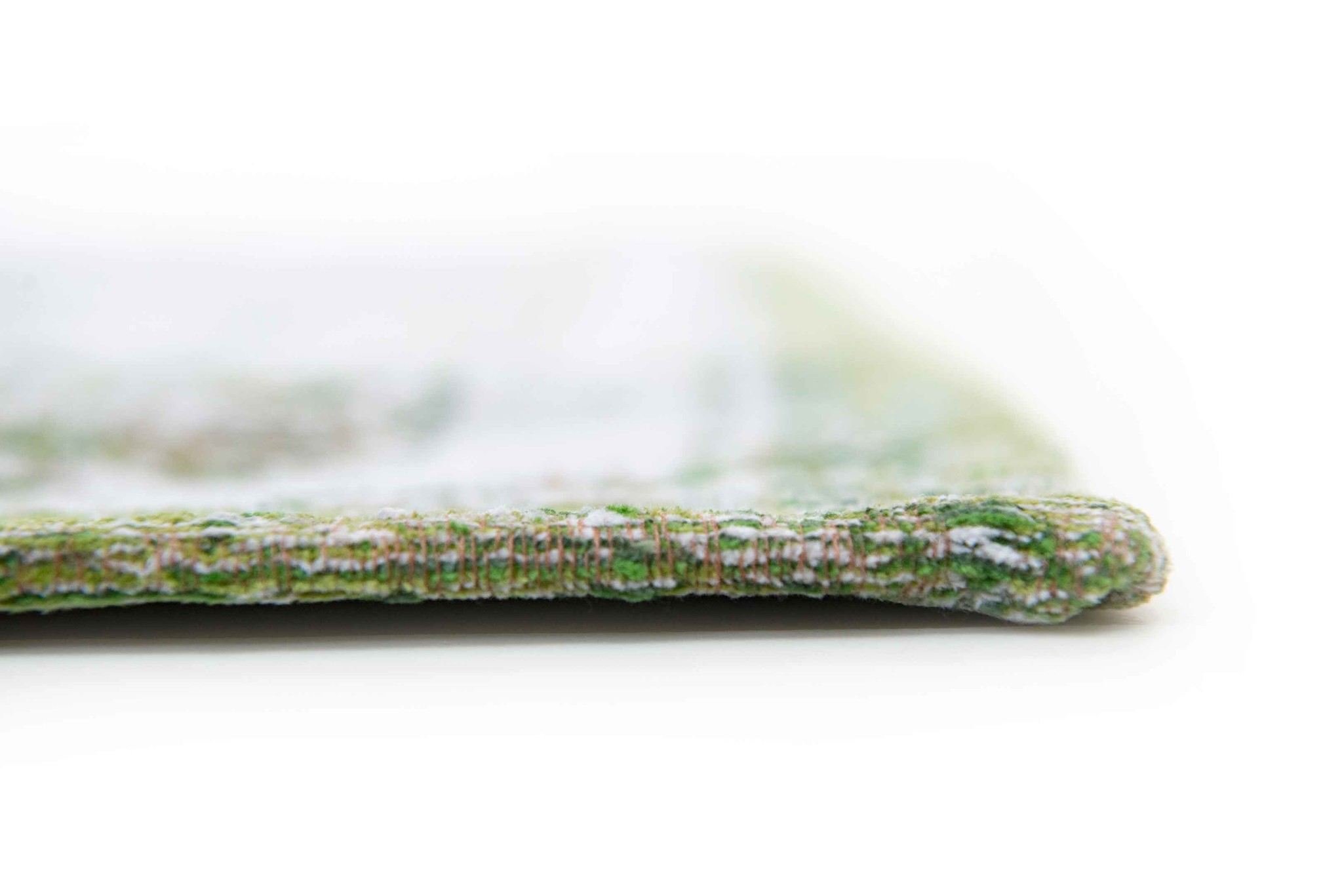 Medallion Green Flatwoven Rug