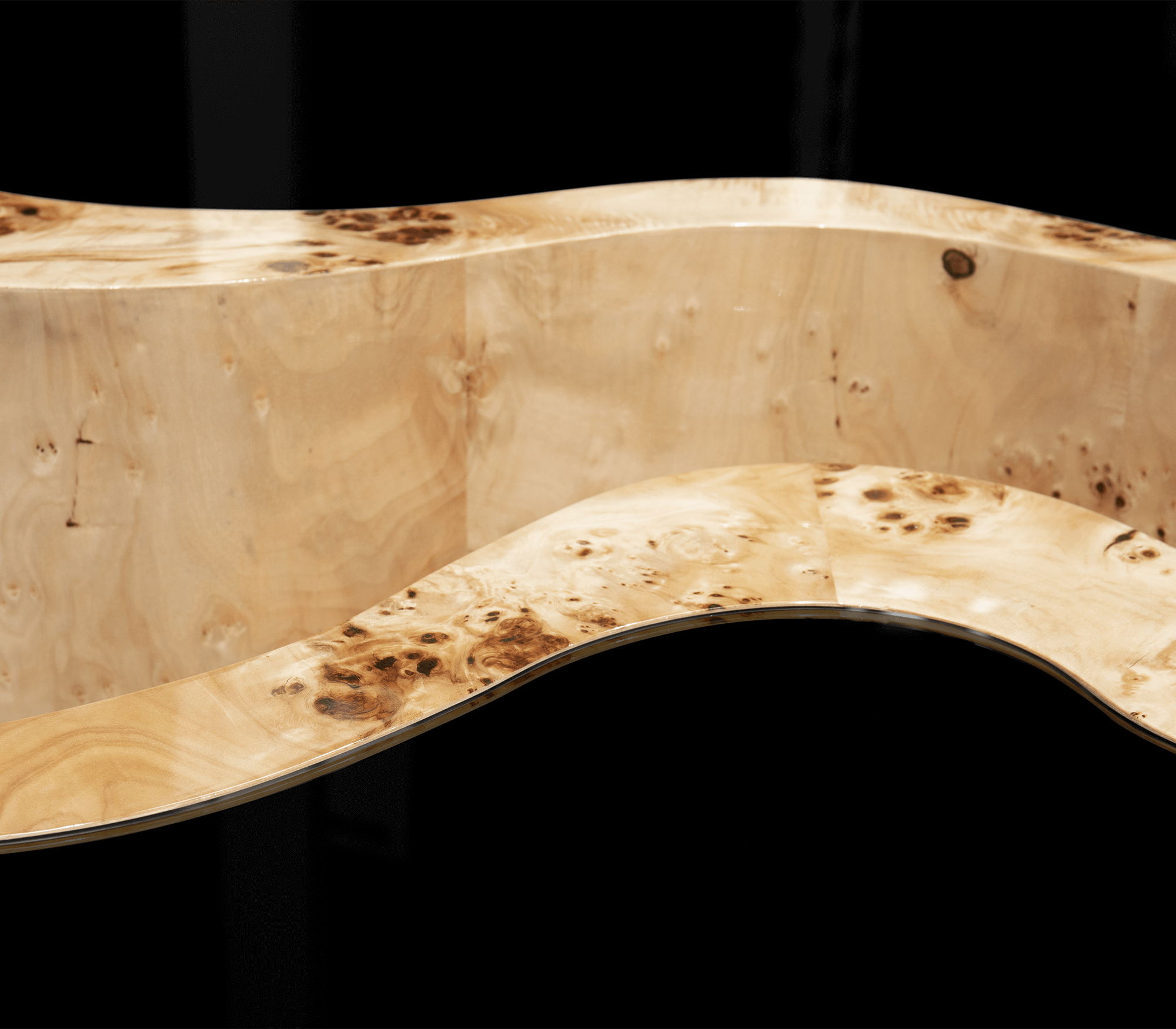 Poplar Coffee Table Set