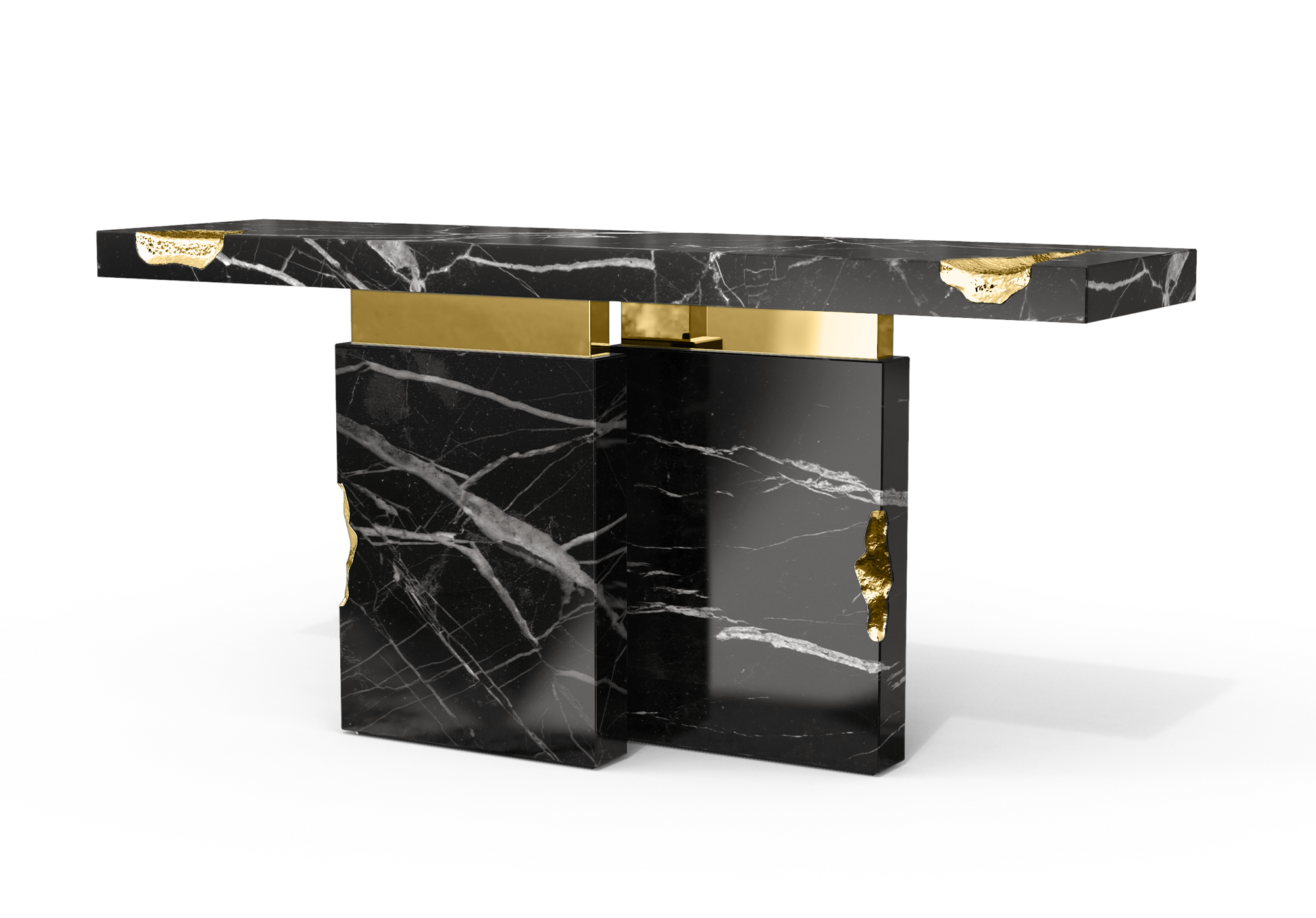Dominion Nero Marquina Designer Console