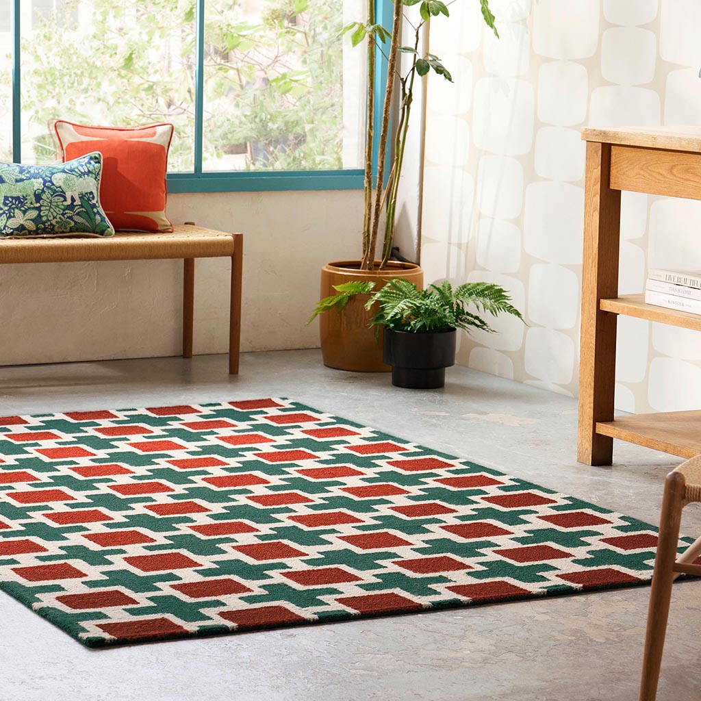 Weave Rust Rug | Size: 200 x 280 cm