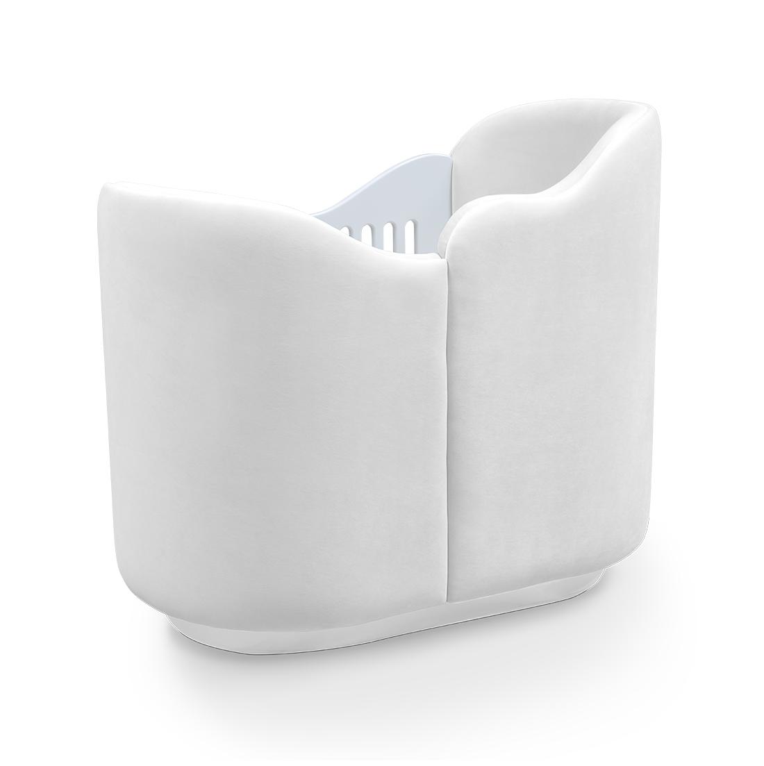 Cloud Nest Soft White Crib