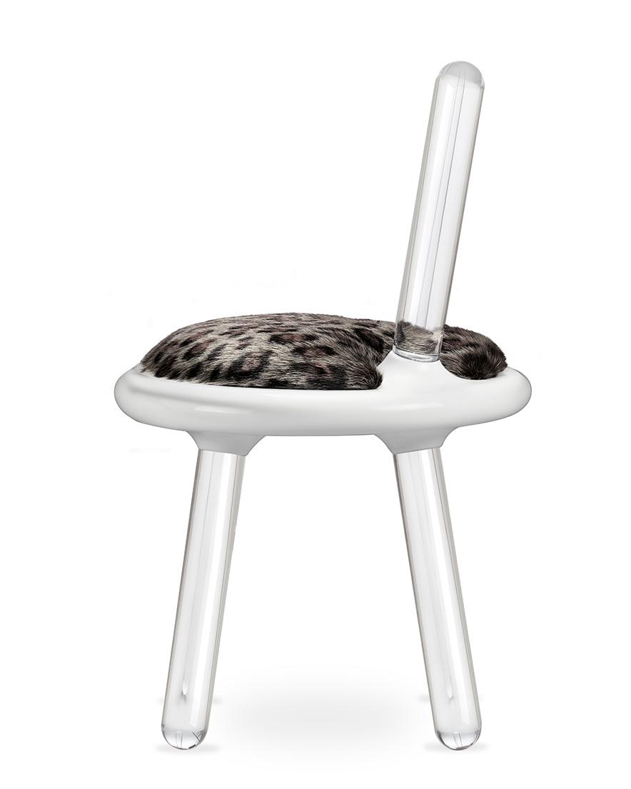 Mirage Feline Elegant Accent Chair