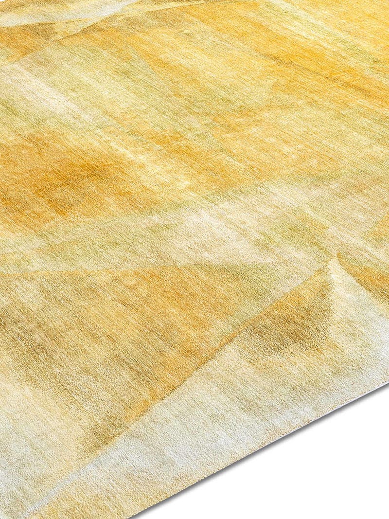 Yellow Handwoven Luxury Rug