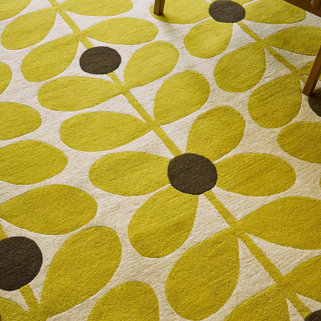 Designer Yellow Rug | Size: 250 × 350 cm