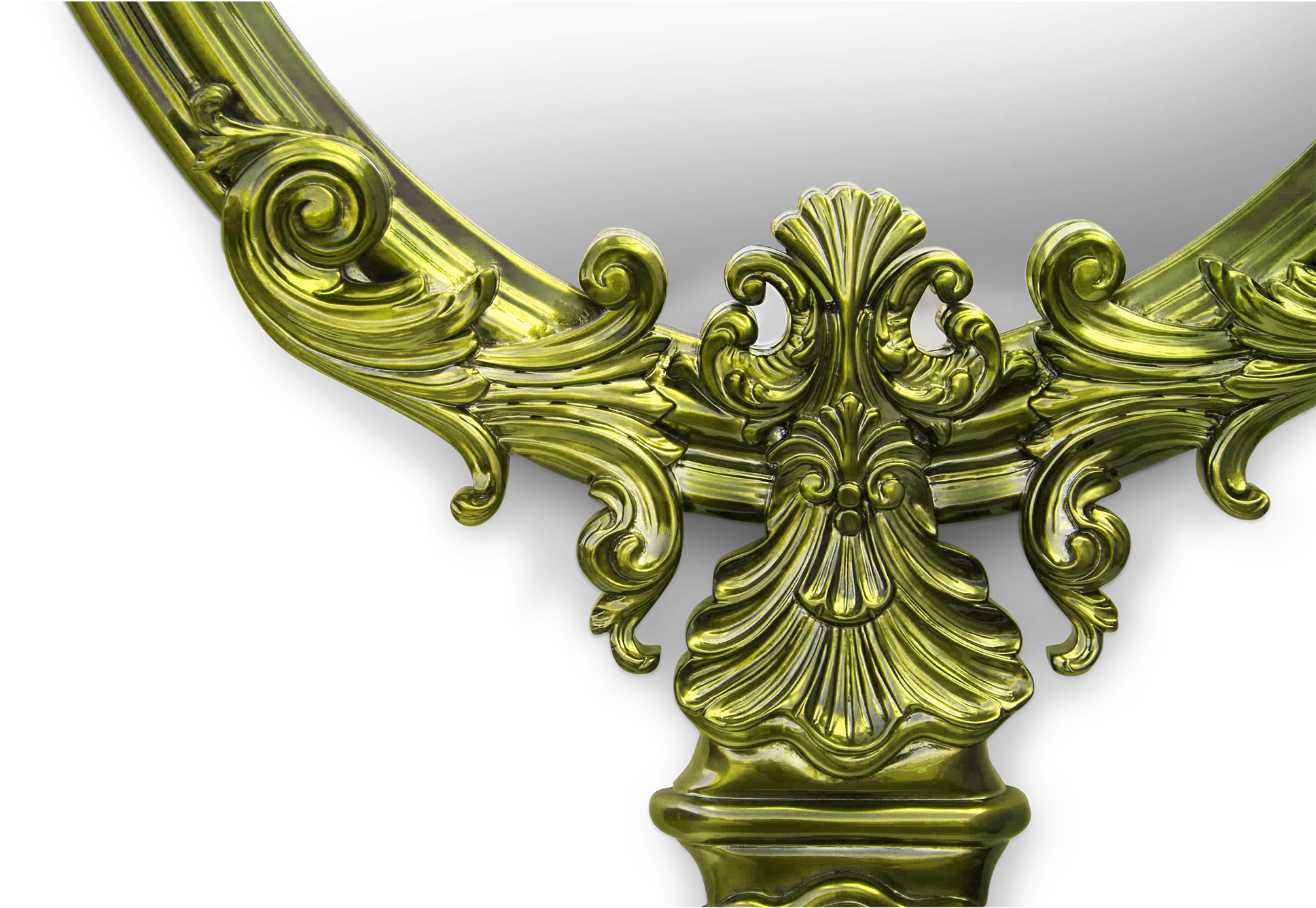 Antoinette Emerald Reflection Mirror