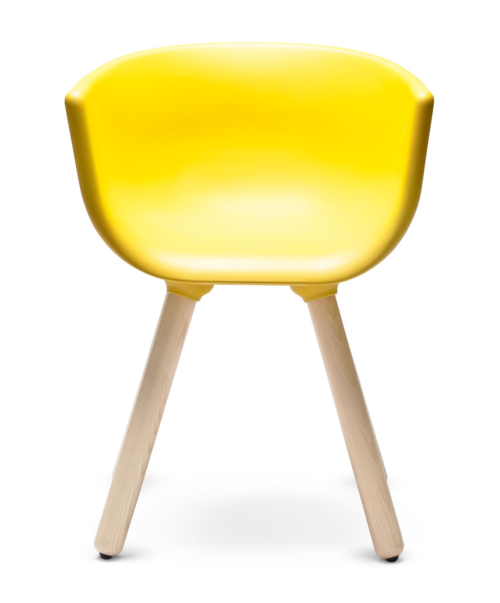Yellow Tulip Chair