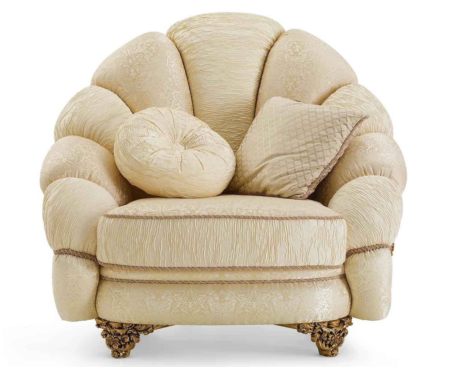 Royal Italian Upholstered Armchair
