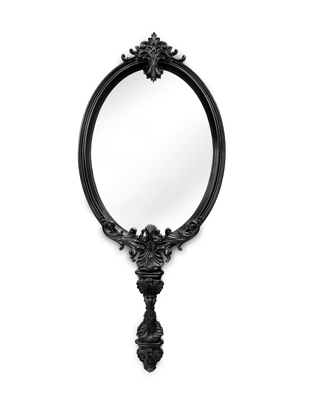Antoinette Noir Designer Mirror