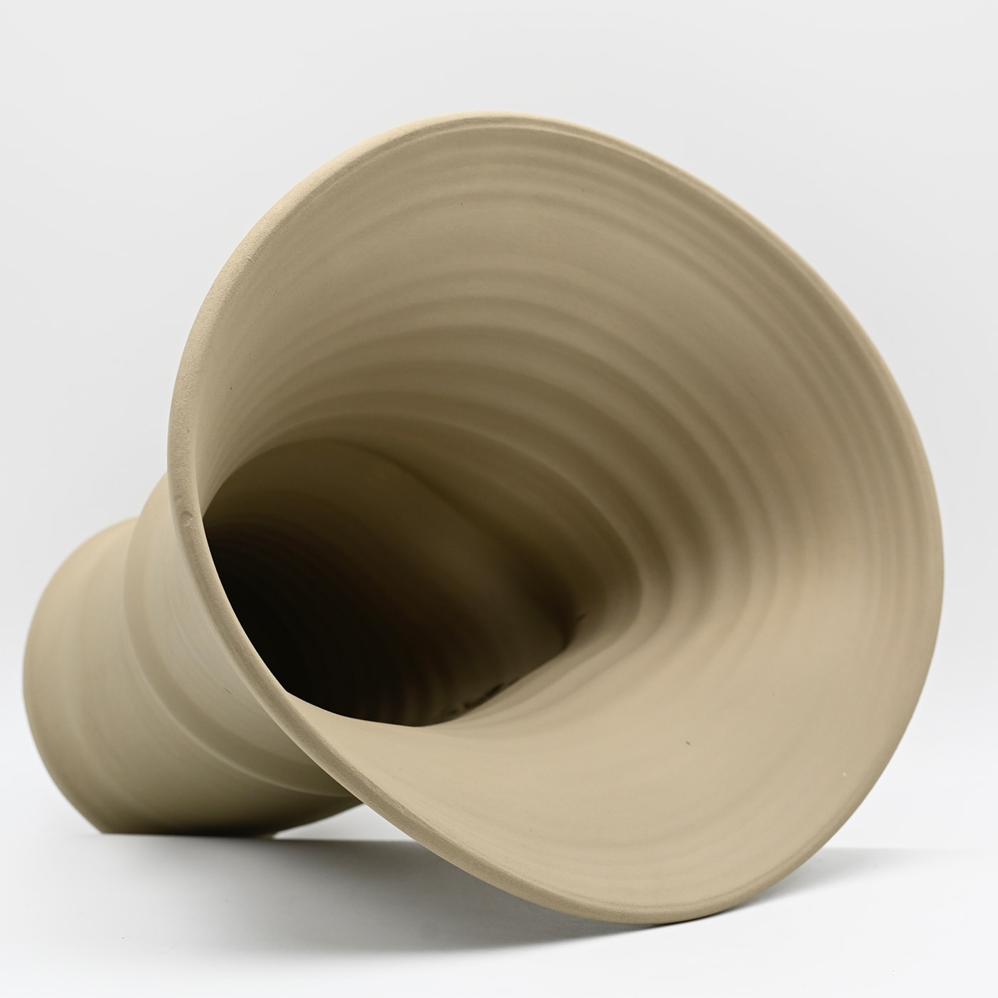 Ivory Luxury Handcrafted Vase from Italy