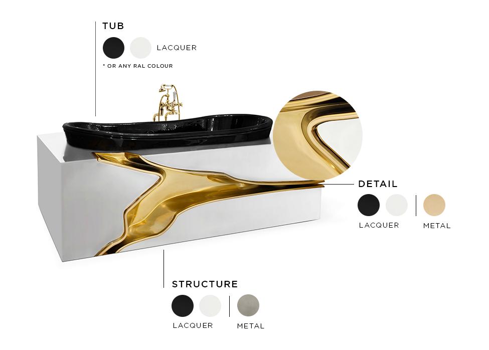 Fractured Design Bathtub