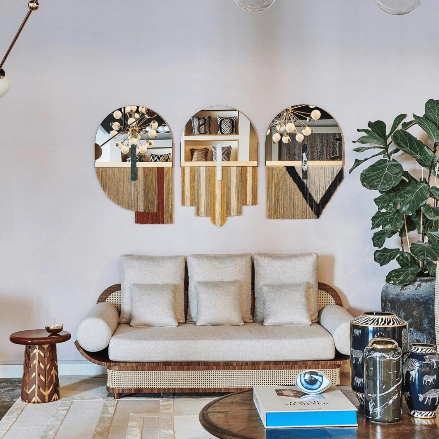 Souk Yellow Wall Mirror - 2