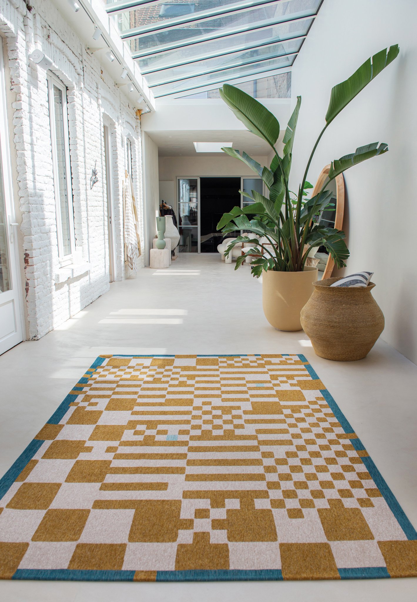 Honey Contemporary Rug