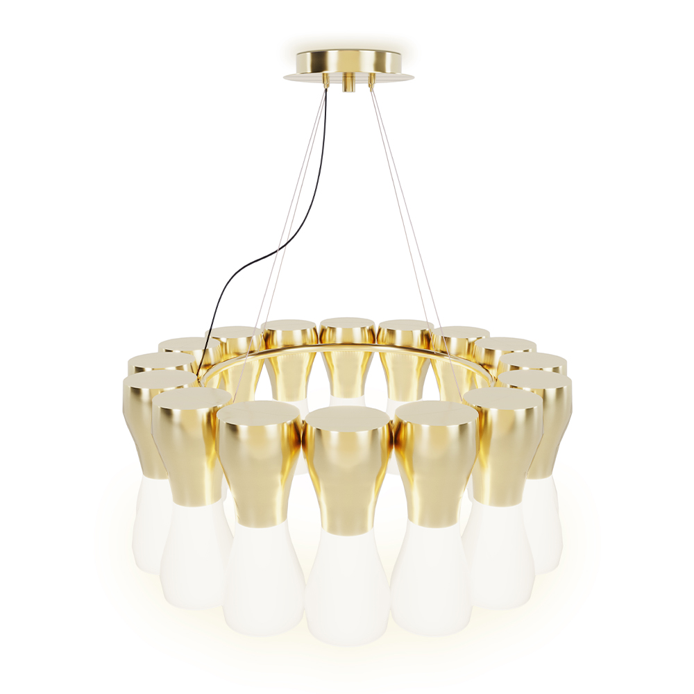 Majestic Crown Suspension Lamp