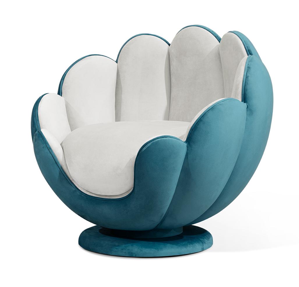 Lotus Serenity Plush Relaxation Chair