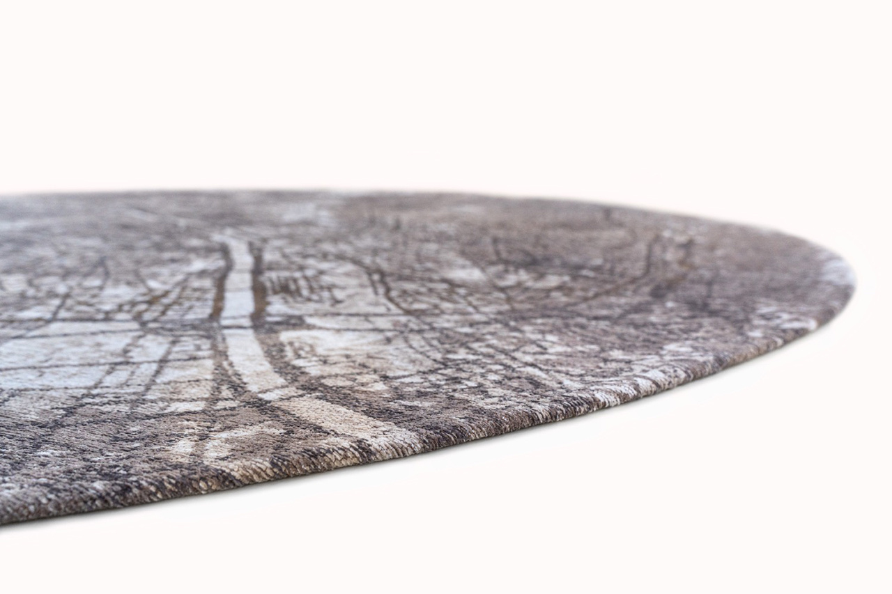 Contemporary Grey Round Rug | Size: Ø 240 cm Contemporary Grey Round Rug | Size: Ø 240 cm