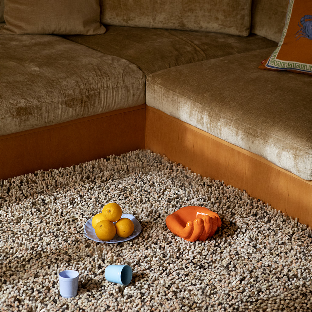 Shaggy Handwoven Rug