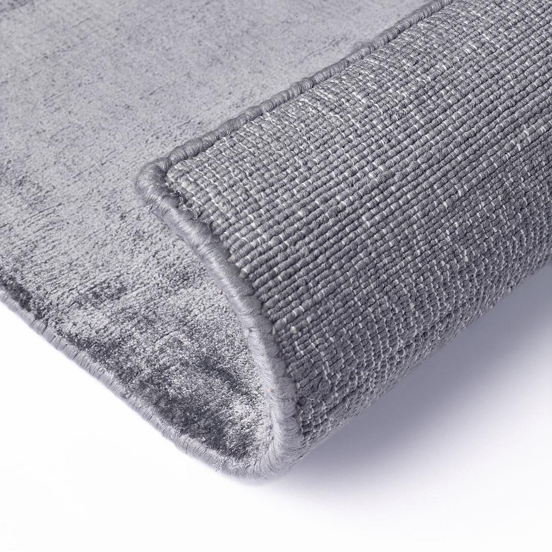 Luce Grey Plain Rug